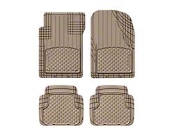 Weathertech AVM Trim-to-Fit 4-Piece Front and Rear Liners; Tan (Universal; Some Adaptation May Be Required)