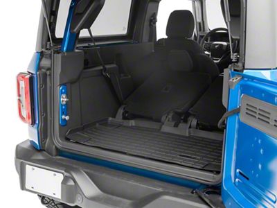 Weathertech DigitalFit Cargo Liner; Black (21-25 Bronco 2-Door)