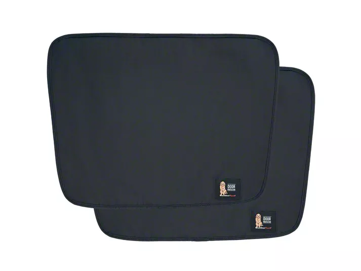 Weathertech Bronco Door Protectors; 22-Inch x 18-Inch; Black 8DP22CH ...