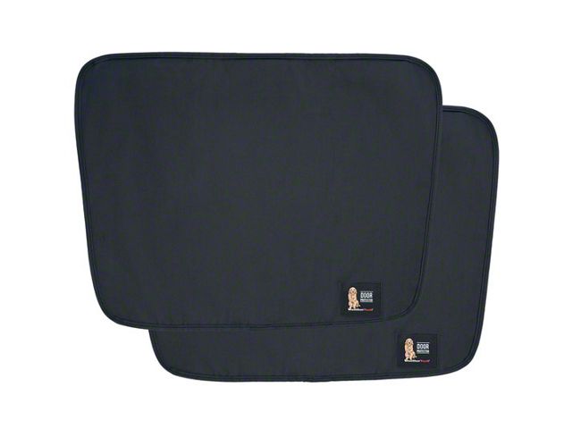 Weathertech Doors Weathertech Bronco Door Protectors; 22-Inch x 18-Inch; Black 8DP22CH ...