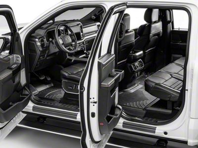 Weathertech Door SillProtector; Black (21-25 Bronco 4-Door)