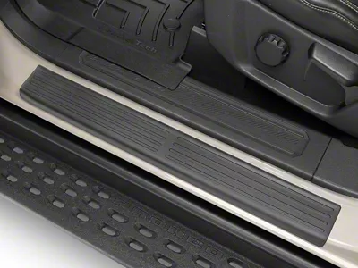 Weathertech Door SillProtector; Black (21-26 Bronco 2-Door)