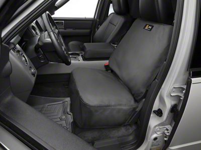 Weathertech Universal Front Bucket Seat Protector; Charcoal (21-25 Bronco)