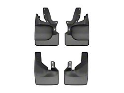 Weathertech No-Drill Mud Flaps; Front and Rear; Black (21-26 Bronco w/ Factory Plastic Rear Bumper & w/o Sasquatch Package)