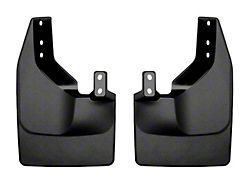 Weathertech No-Drill Mud Flaps; Rear; Black (21-25 Bronco w/ Factory Plastic Rear Bumper & Sasquatch Package)