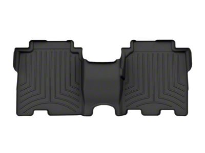 Weathertech Rear Floor Liner HP; Black (21-25 Bronco 4-Door)