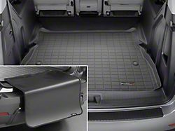 Weathertech DigitalFit Cargo Liner with Bumper Protector; Behind Second Row; Black (21-26 Bronco Sport w/ Full Size Spare Tire)