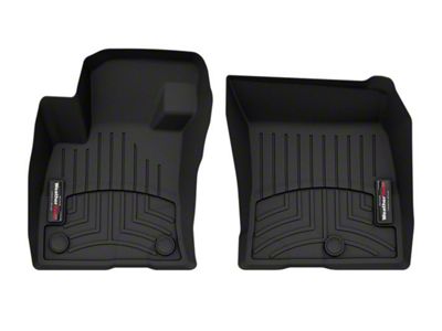 Weathertech DigitalFit Front Floor Liners; Black (21-25 Bronco Sport w/ Carpeted Flooring)
