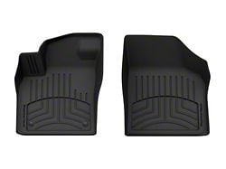 Weathertech Front Floor Liner HP; Black (21-26 Bronco Sport w/ Carperted Flooring)