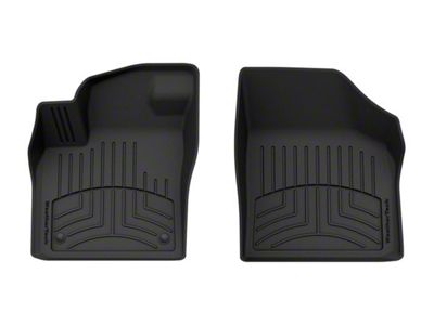 Weathertech Front Floor Liner HP; Black (21-25 Bronco Sport w/ Carperted Flooring)