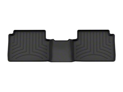 Weathertech Rear Floor Liner HP; Black (21-25 Bronco Sport w/ Carperted Flooring)