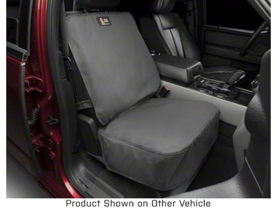 Weathertech Universal Front Bucket Seat Protector; Charcoal (21-25 Bronco Sport)