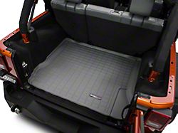 Weathertech DigitalFit Cargo Liner; Gray (07-10 Jeep Wrangler JK 4-Door)