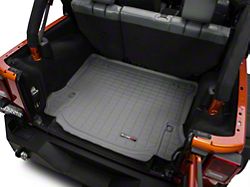 Weathertech DigitalFit Cargo Liner; Gray (11-14 Jeep Wrangler JK 4-Door)