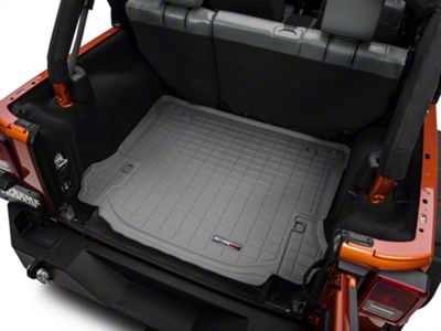 Weathertech DigitalFit Cargo Liner; Gray (11-14 Jeep Wrangler JK 4-Door)