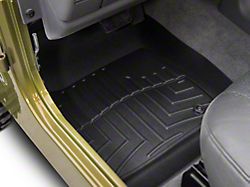 Weathertech DigitalFit Front and Rear Floor Liners; Black (97-06 Jeep Wrangler TJ)