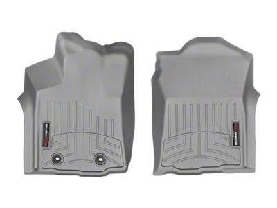 Weathertech DigitalFit Front Floor Liners; Gray (16-17 Tacoma)