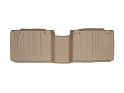 Weathertech DigitalFit Rear Floor Liner; Tan (05-23 Tacoma Access Cab)