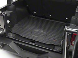 Weathertech DigitalFit Cargo Liner; Black (15-18 Jeep Wrangler JK 4-Door)