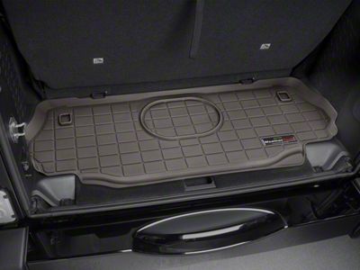 Weathertech DigitalFit Cargo Liner; Cocoa (15-18 Jeep Wrangler JK)