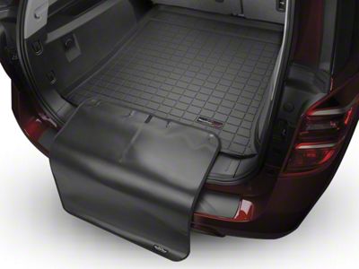 Weathertech DigitalFit Cargo Liner with Bumper Protector; Black (07-18 Jeep Wrangler JK 4-Door)