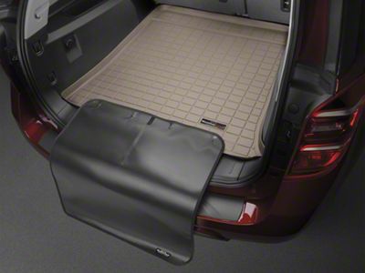Weathertech DigitalFit Cargo Liner with Bumper Protector; Tan (18-25 Jeep Wrangler JL 4-Door, Excluding 4xe)