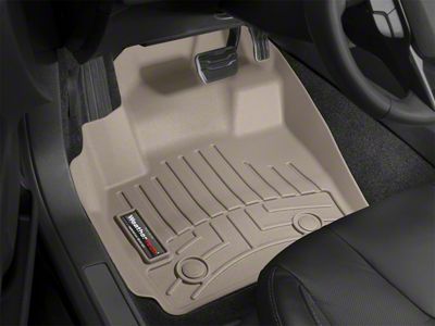 Weathertech DigitalFit Front Floor Liners; Tan (12-15 Tacoma Regular Cab, Access Cab)