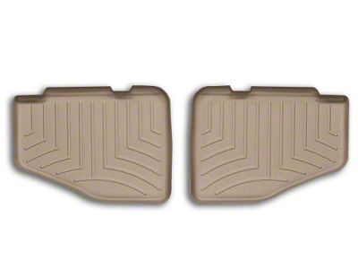 Weathertech DigitalFit Rear Floor Liner; Tan (97-06 Jeep Wrangler TJ)