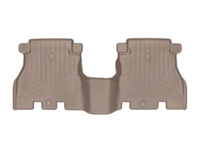 Weathertech DigitalFit Rear Floor Liners; Tan (18-25 Jeep Wrangler JL 4-Door, Excluding 4xe)