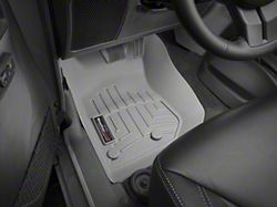 Weathertech DigitalFit Front Floor Liners; Gray (14-18 Jeep Wrangler JK)