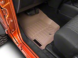Weathertech DigitalFit Front Floor Liners; Tan (07-13 Jeep Wrangler JK)
