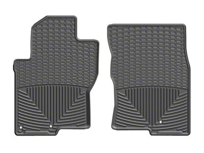 Weathertech All-Weather Front Rubber Floor Mats; Black (08-21 Frontier)