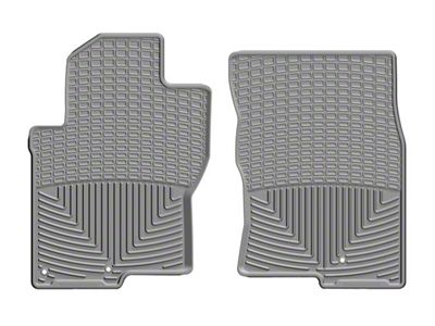 Weathertech All-Weather Front Rubber Floor Mats; Gray (08-21 Frontier)