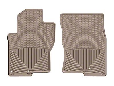 Weathertech All-Weather Front Rubber Floor Mats; Tan (08-21 Frontier)