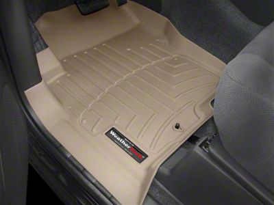 Weathertech DigitalFit Front Floor Liners; Tan (05-08 Frontier w/ 1-Driver Side Retention Post)