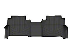 Weathertech DigitalFit Rear Floor Liner; Black (22-25 Frontier Crew Cab w/ Fender Audio System)