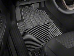 Weathertech All-Weather Front Rubber Floor Mats; Black (2015 Jeep Cherokee KL w/o Raised Floor; 16-23 Jeep Cherokee KL)