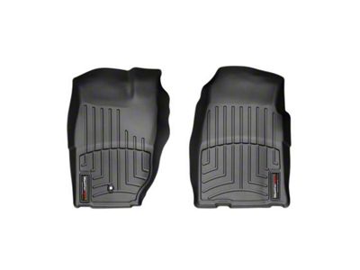 Weathertech DigitalFit Front Floor Liners; Black (97-01 Jeep Cherokee XJ)