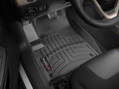 Weathertech DigitalFit Front Floor Liners; Black (14-15 Jeep Cherokee KL w/ Raised Floor)