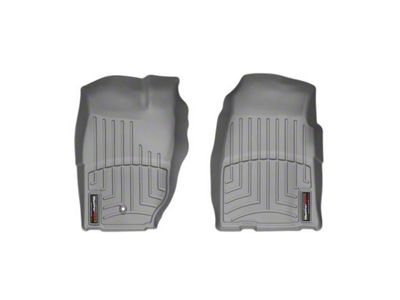 Weathertech DigitalFit Front Floor Liners; Gray (97-01 Jeep Cherokee XJ)