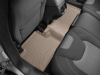 Weathertech DigitalFit Rear Floor Liners; Tan (14-18 Jeep Cherokee KL)