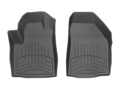 Weathertech Front Floor Liner HP; Black (2015 Jeep Cherokee KL w/o Raised Floor; 16-23 Jeep Cherokee KL)