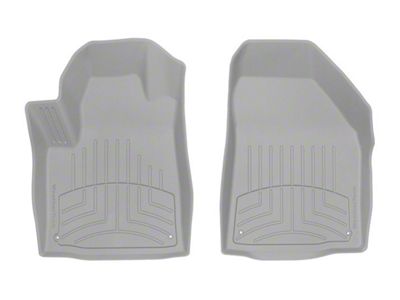 Weathertech Front Floor Liner HP; Gray (2015 Jeep Cherokee KL w/o Raised Floor; 16-23 Jeep Cherokee KL)