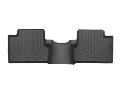 Weathertech Rear Floor Liner HP; Black (15-23 Jeep Cherokee KL)