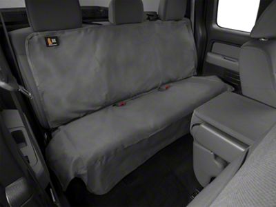 Weathertech Second Row Bench Seat Protector; Charcoal (14-23 Jeep Cherokee KL)