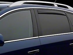Weathertech Side Window Deflectors; Rear; Dark Smoke (97-01 Jeep Cherokee XJ 4-Door)