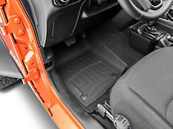 Weathertech Front Floor Liner HP; Black (20-25 Jeep Gladiator JT)