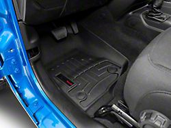 Weathertech DigitalFit Front and Rear Floor Liners; Black (20-25 Jeep Gladiator JT)