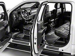 Weathertech Door SillProtector; Black (20-26 Jeep Gladiator JT)