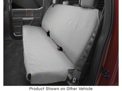 Weathertech Second Row Seat Protector; Gray (20-25 Jeep Gladiator JT)